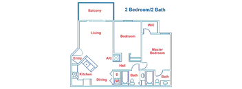 Two Bed Two Bath Renovated