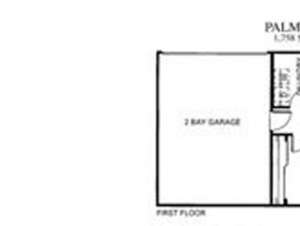 Palm Springs Style Floor Plan Palmilla North Las Vegas Nevada