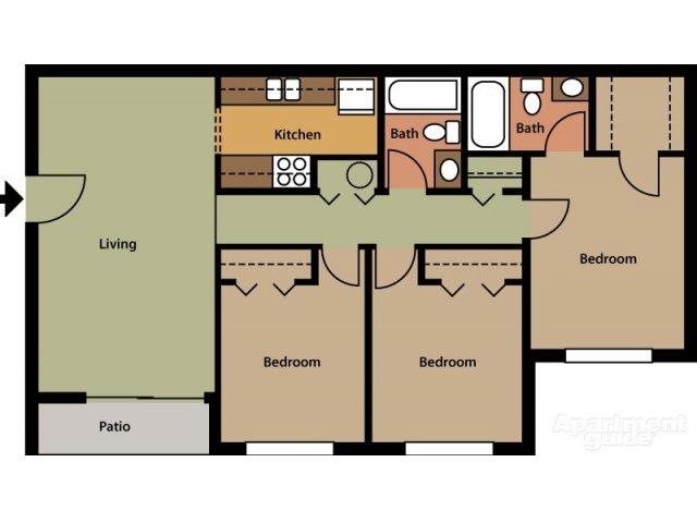 Woods Floor Plan 5