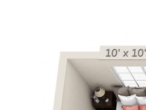 2 Bedroom 1 and a half Bathroom B1
