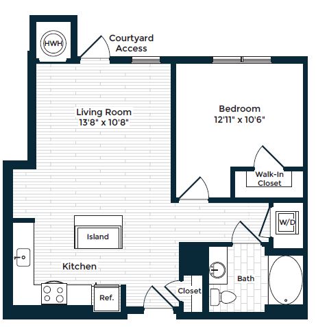 Suite A Floorplan