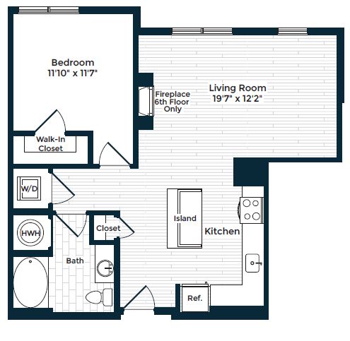 Suite A Floorplan