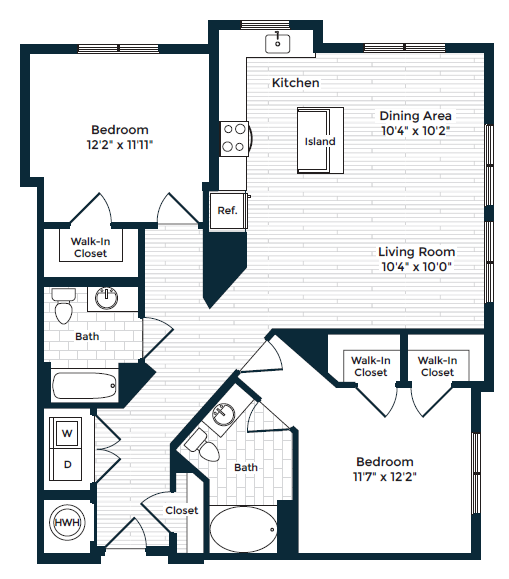 Suite A Floorplan