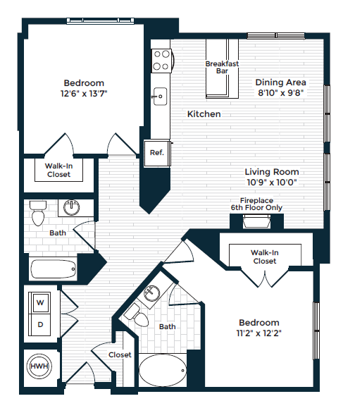 Suite A Floorplan