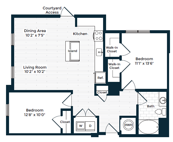 Suite A Floorplan