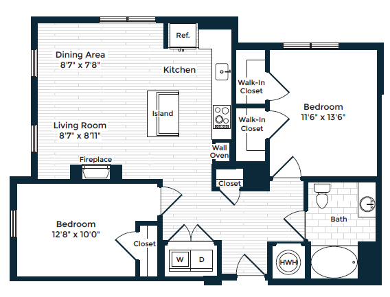 Suite A Floorplan