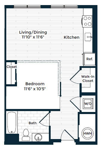 Suite A Floorplan