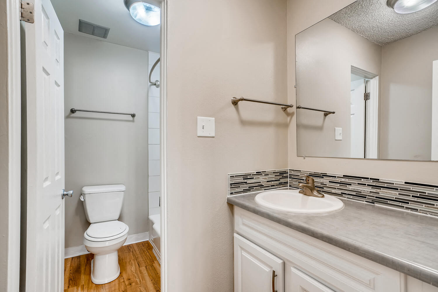 A Standard Bathroom at Mondrian Colorado Apartments