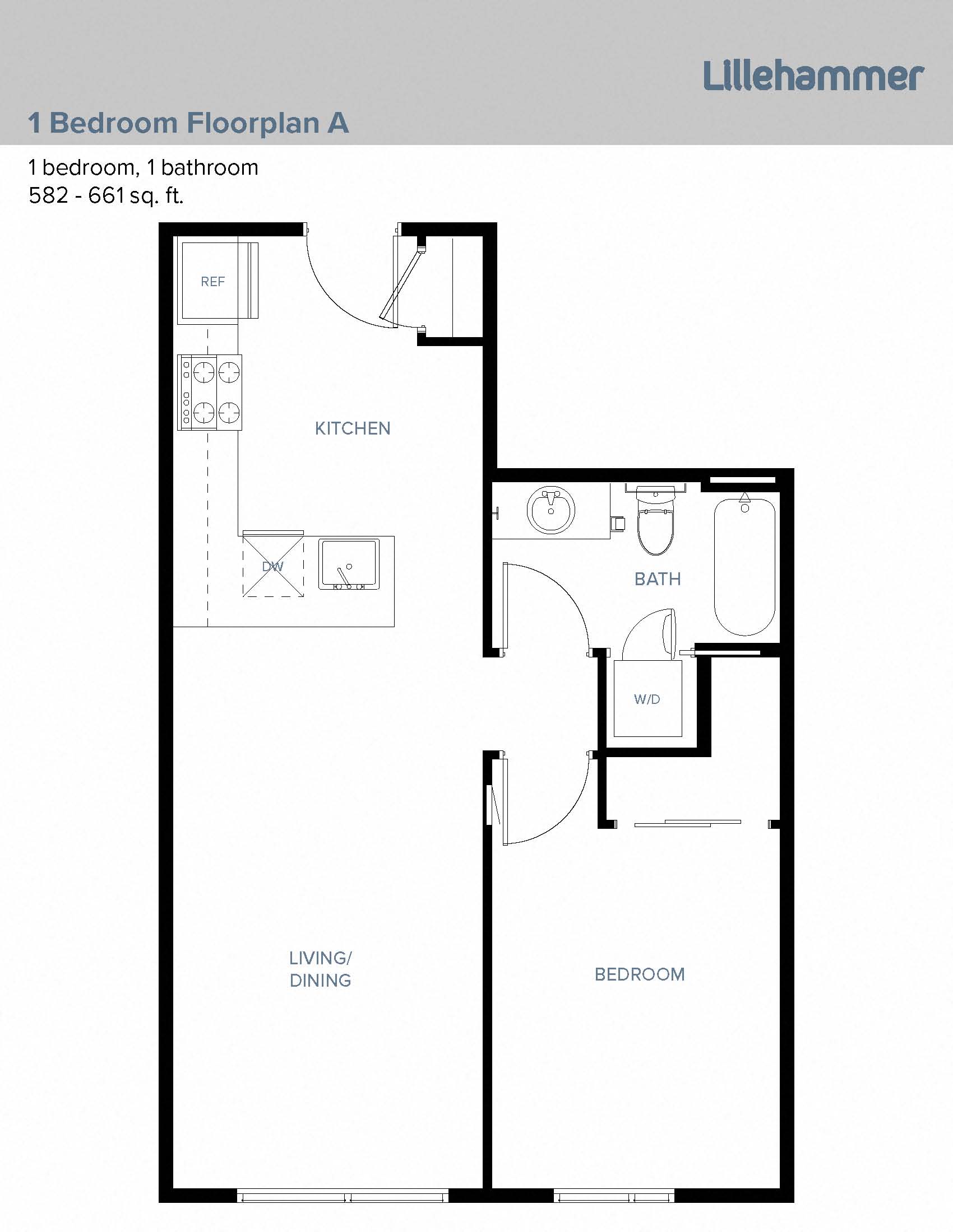 1 Bedroom A