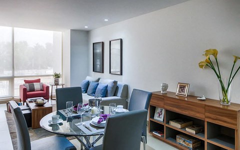 Nomad Living Mítikah Sala & Comedor at Nomad Mítikah, CDMX, 03330
