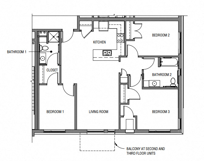 Three Bedroom