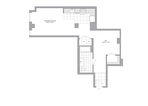 1255 25th Street NW Studio-2 Beds Apartment for Rent - Photo Gallery 50