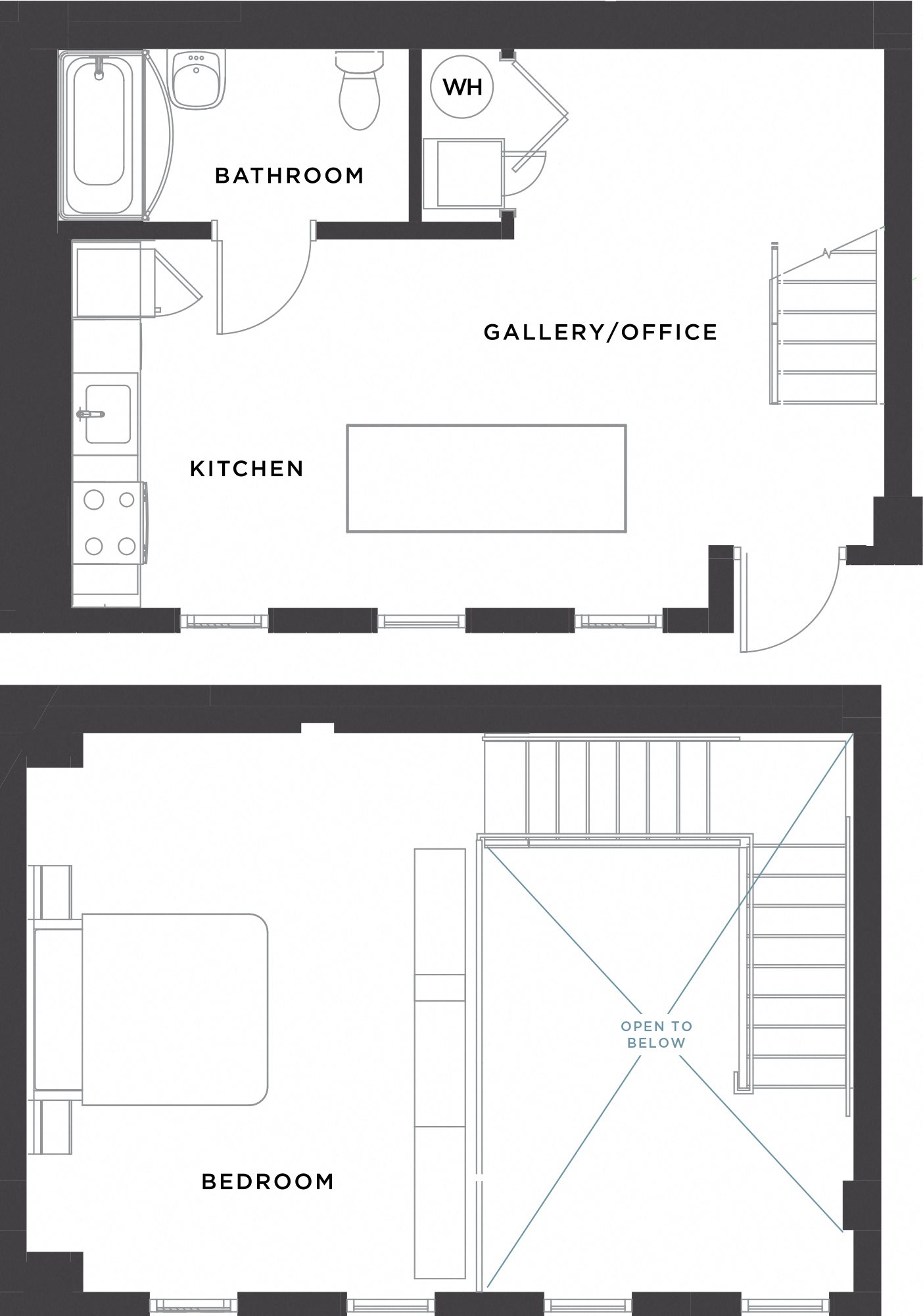 Live/Work Floor Plan 5