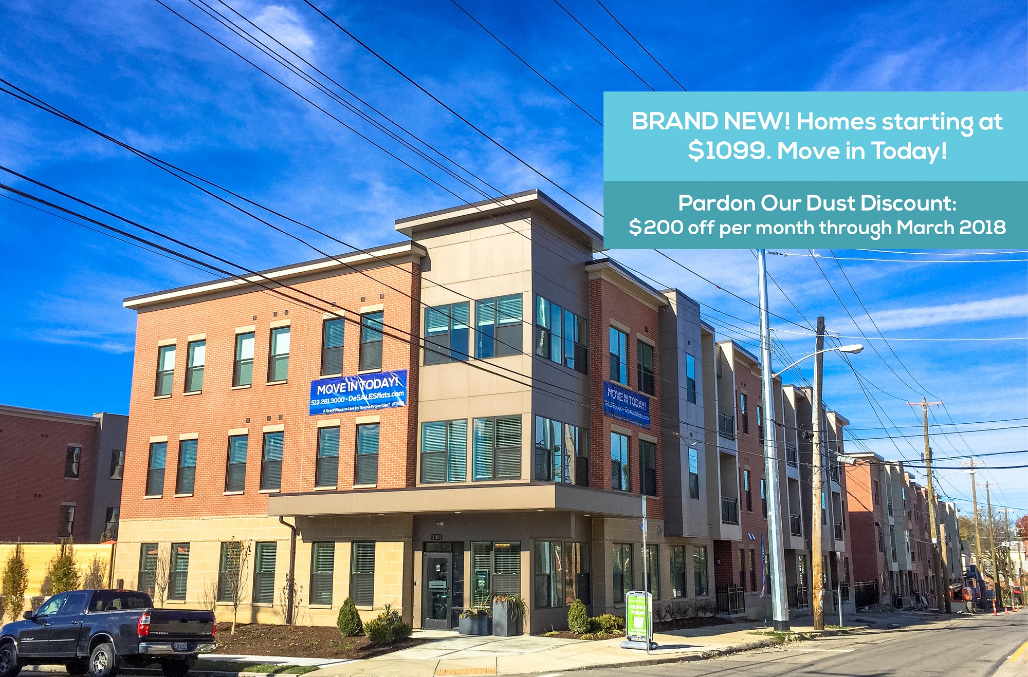 Desales Flats Apartments in Walnut Hills Cincinnati, OH