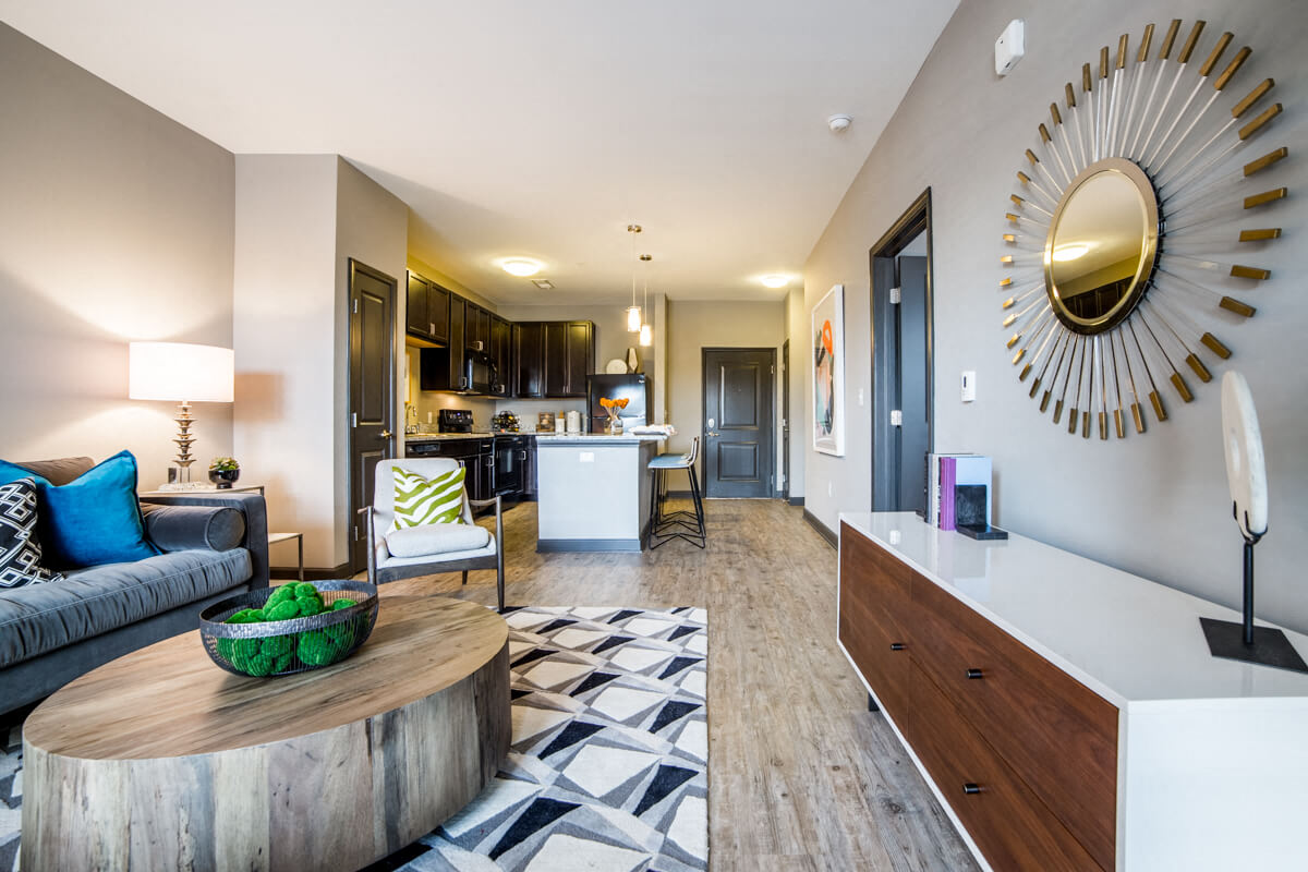 Chic interior design at Mosaic at Levis Commons, Perrysburg, OH