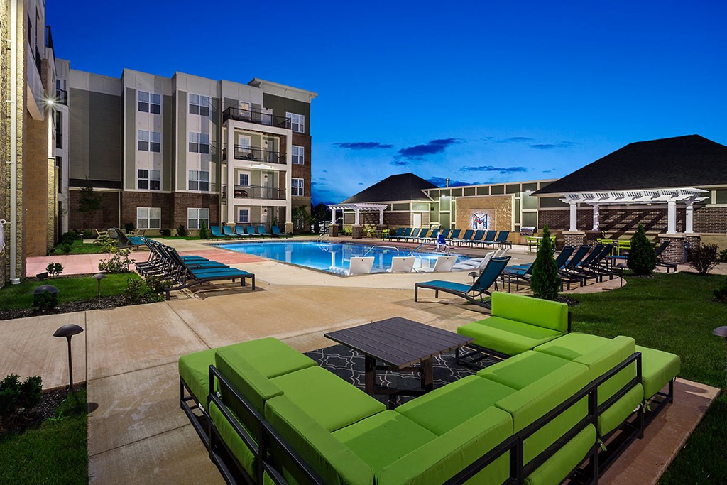 Poolside Lounge at Mosaic at Levis Commons, Perrysburg