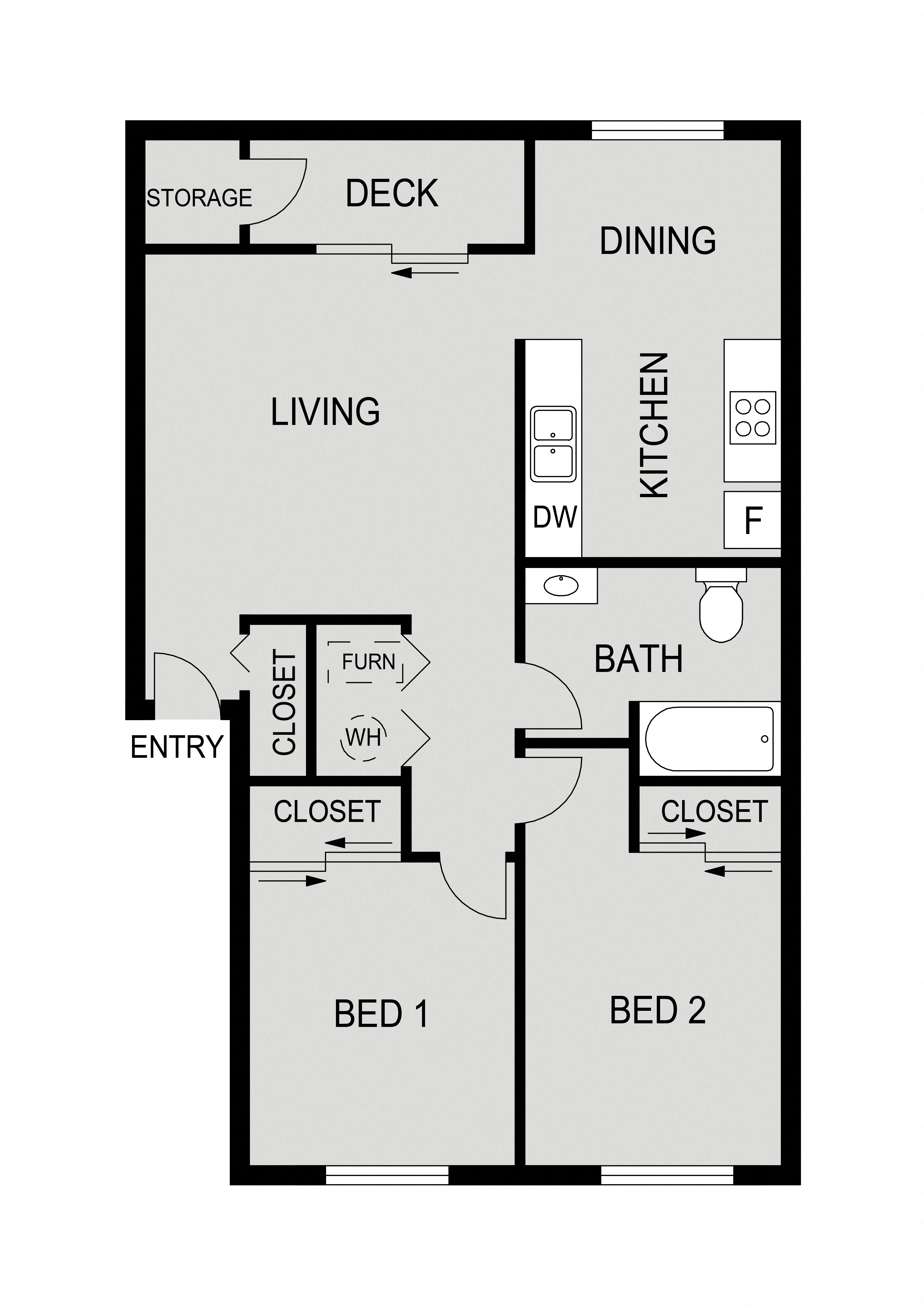 Sierra Pointe Two (2) Bedroom Market