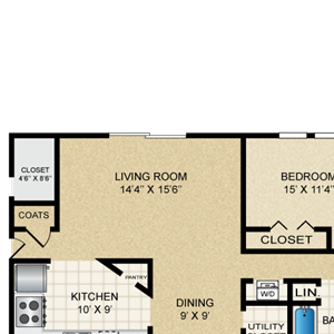 2 BEDROOM
