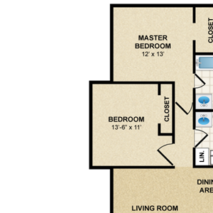 3 BED 2 BATH