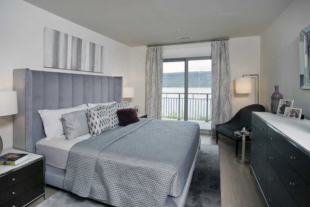 Master Bedroom at Yonkers Luxury Rental Apartments
