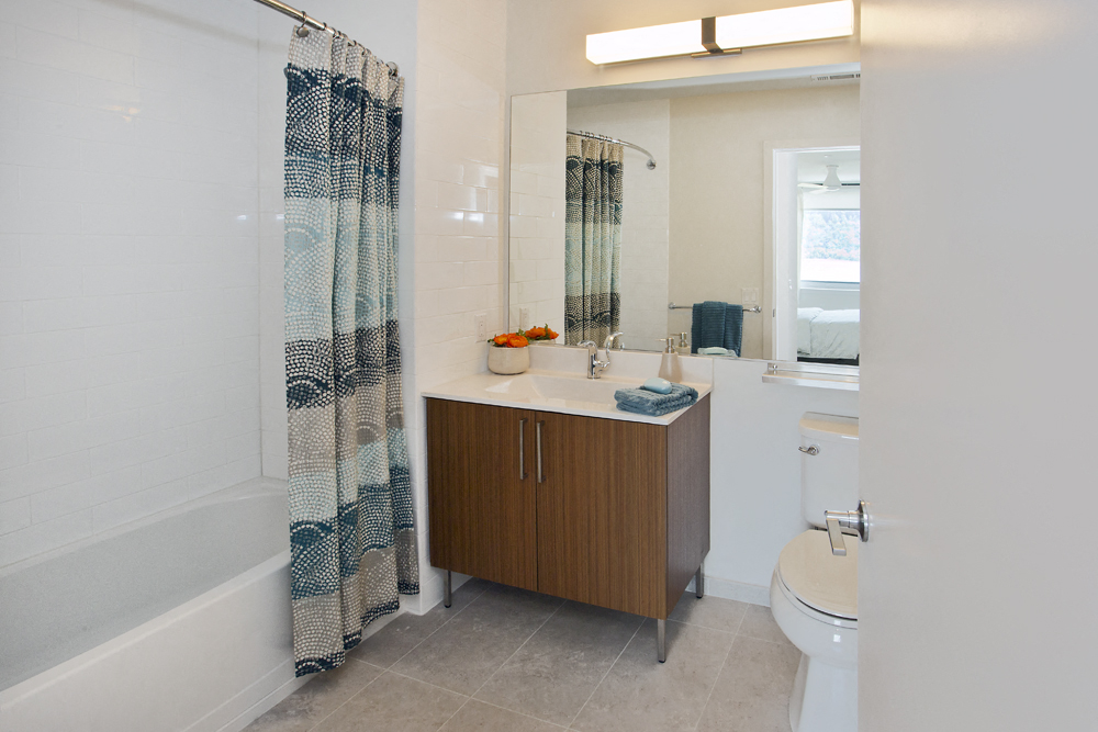Bathroom at Yonkers, NY Luxury Rental