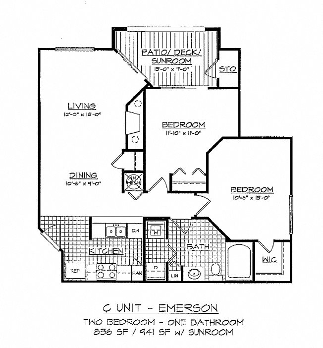 The Emerson Floor Plan 3