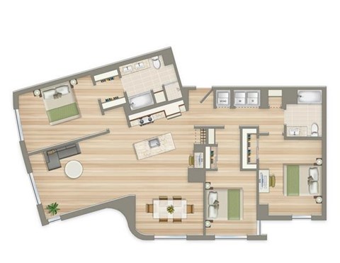 880 New Jersey Ave SE Studio-3 Beds Apartment for Rent - Photo Gallery 44