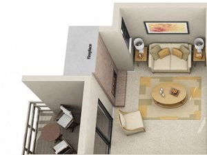 1 Bed 1 Bath