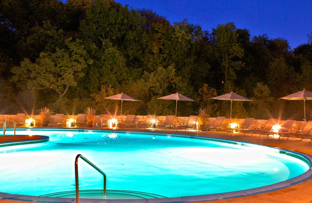 Pool at Night