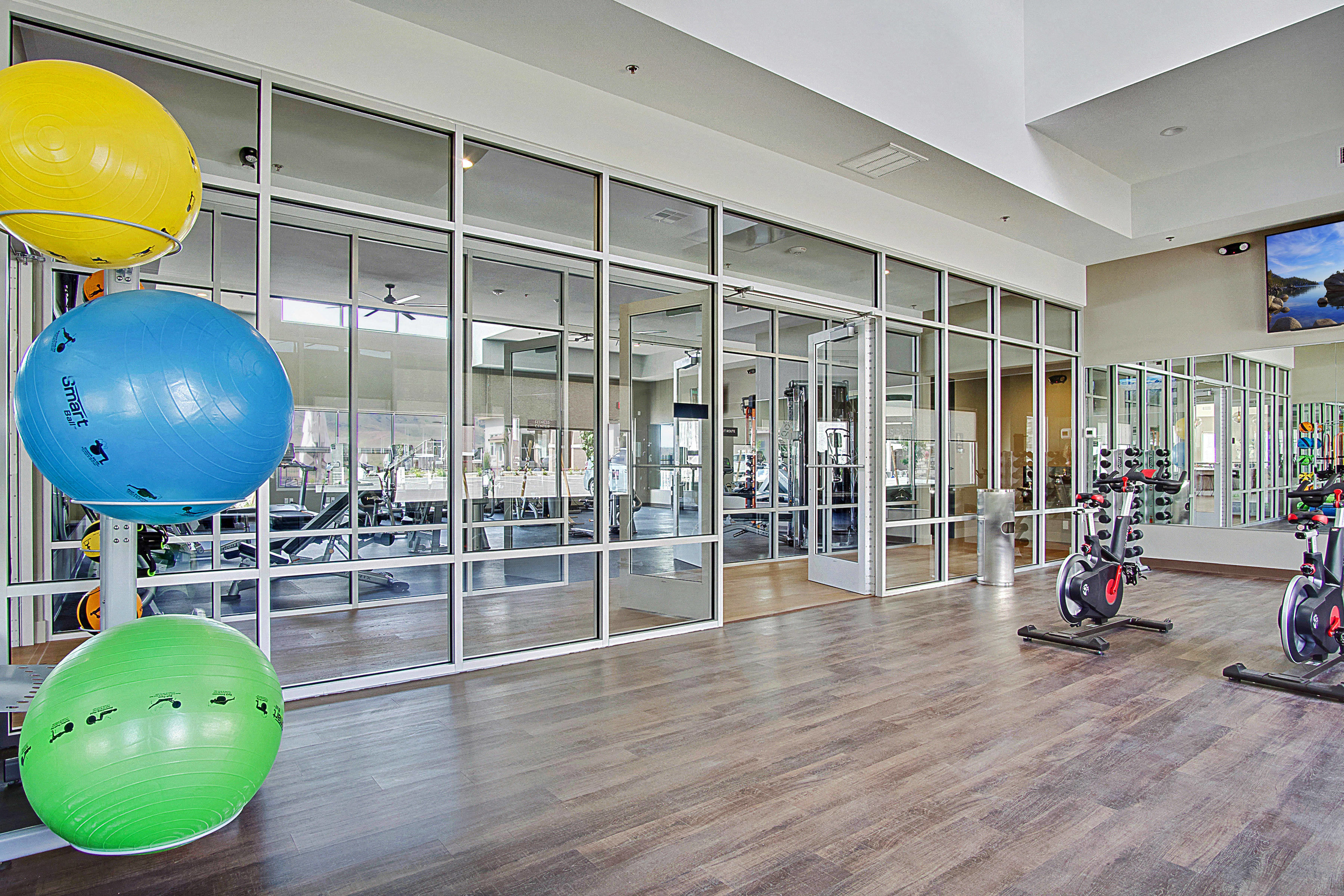 Vida Luxury Living Apartments Reno, NV Yoga Room