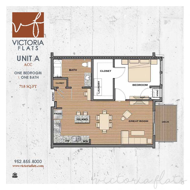 A-ACC Floor plan at Victoria Flats, Victoria, MN 55386