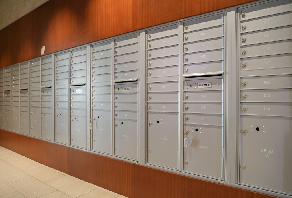 Mail Center room at Metro Crossing Apartments, Owings Mills, 21117