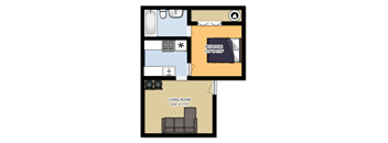 1 Bedroom Efficiency