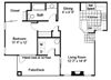1 Bed 1 Bath C