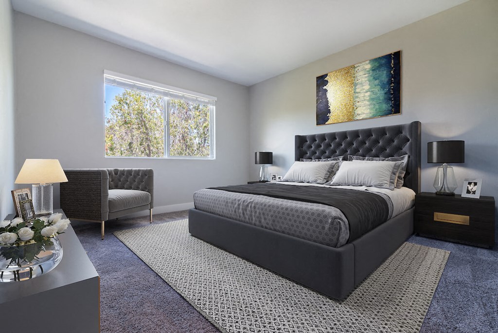 Gorgeous Bedroom Gorgeous Bedroom at Bixby Hill Apartments, Long Beach