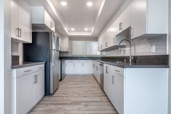 Spacious Kitchen at Bixby Hill Apartments, California