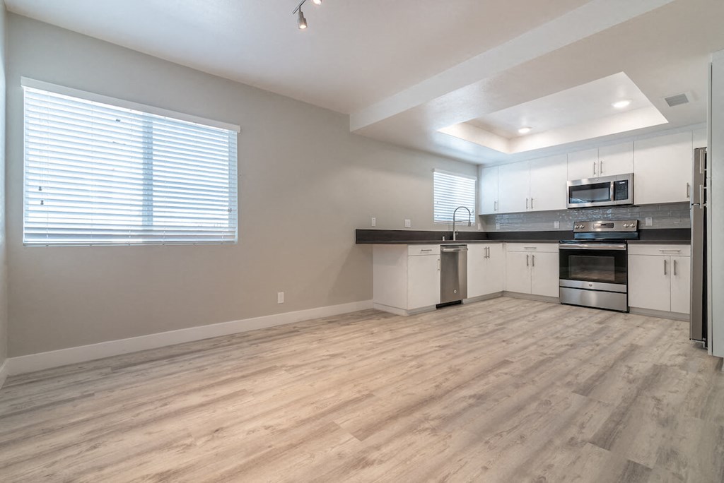 Faux Wood Flooring at Bixby Hill Apartments, California, 90815