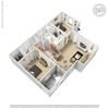 Devon 3D Floor Plan Devon 3D Floor Plan at The Adelaide, Orlando, FL