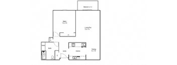 One Bedroom One Bath