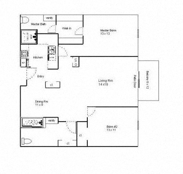 Two Bedroom Two Bath