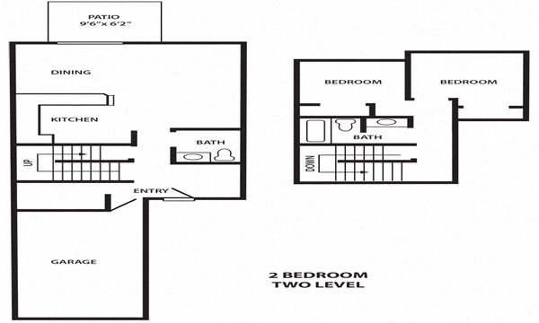 2 Bedroom 1 Bathroom