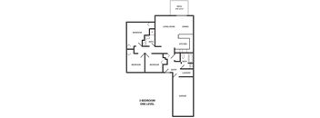 3 Bedroom 1 Bathroom