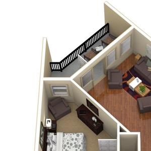1 Bedroom Floor Plan