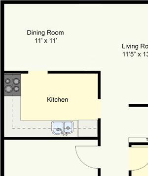 AUSTIN – ONE BEDROOM ONE BATH