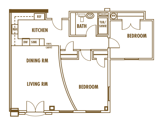High street Terrace Eugene, OR 2 bedroom 2 bath