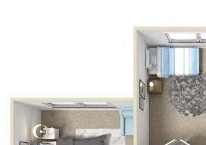 2 Bedroom Silverado Crossing Apartments 2 Bedrooms Floor Plan available at Silverado Crossings