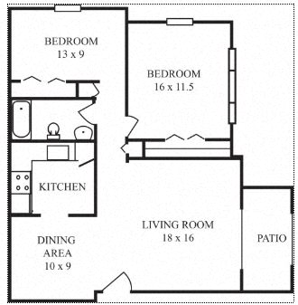 2 Bedroom Deluxe-style