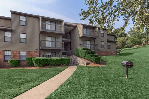 our apartments offer a walking path to the apartments for rent