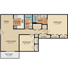2 Bed 2 Bath
