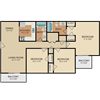 3 Bed 2 Bath